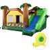 Costway Inflatable Jungle Bounce House Jumper Bouncy Jump Castle w/ 680W Blower   